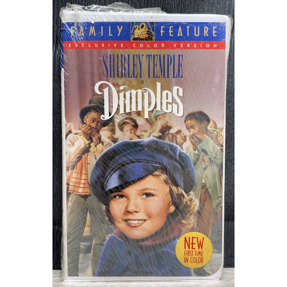 Dimples (VHS, 1994, Colorized Clamshell)